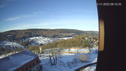 Panorama západ