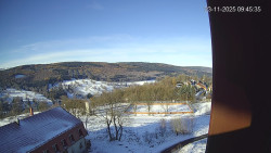 Panorama západ