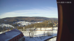 Panorama západ