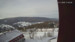 Panorama západ