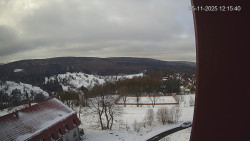Panorama západ