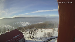 Panorama západ