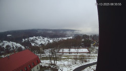 Panorama západ