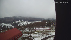 Panorama západ
