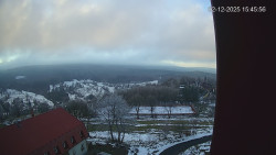 Panorama západ