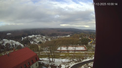 Panorama západ