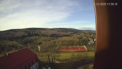 Panorama západ