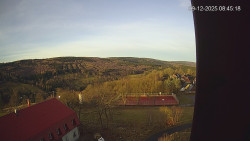 Panorama západ