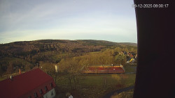 Panorama západ