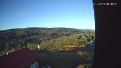 Panorama západ