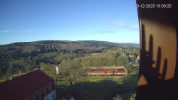 Panorama západ