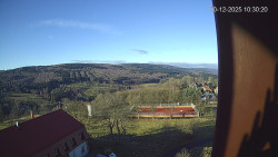 Panorama západ