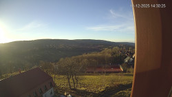Panorama západ