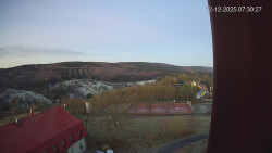 Panorama západ