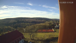 Panorama západ