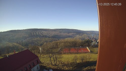 Panorama západ