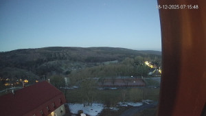 Město Hora Svaté Kateřiny - Panorama západ - 18.12.2025 v 07:15 Město Hora Svaté Kateřiny - Panorama západ - 18.12.2025 v 07:15