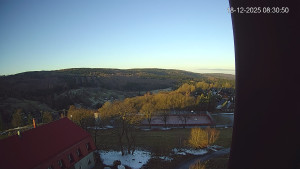 Město Hora Svaté Kateřiny - Panorama západ - 18.12.2025 v 08:30 Město Hora Svaté Kateřiny - Panorama západ - 18.12.2025 v 08:30
