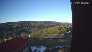 Město Hora Svaté Kateřiny - Panorama západ - 18.12.2025 v 09:00 Město Hora Svaté Kateřiny - Panorama západ - 18.12.2025 v 09:00