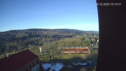 Panorama západ