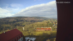 Panorama západ