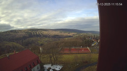 Panorama západ