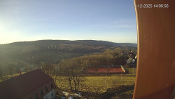 Panorama západ
