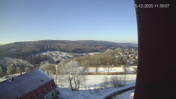 Panorama západ