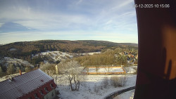 Panorama západ