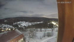 Panorama západ
