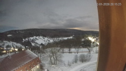 Panorama západ