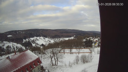 Panorama západ