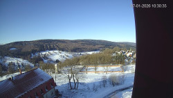 Panorama západ