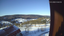 Panorama západ