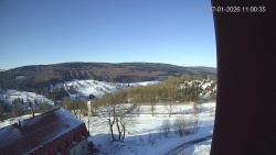 Panorama západ