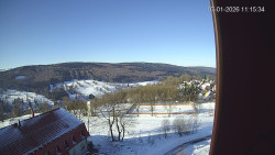 Panorama západ
