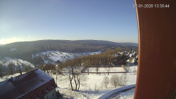 Panorama západ