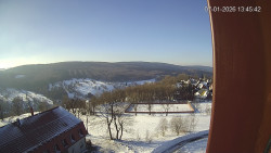 Panorama západ