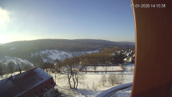 Panorama západ