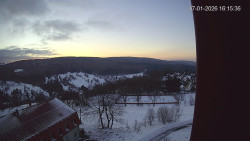 Panorama západ