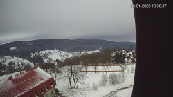 Panorama západ