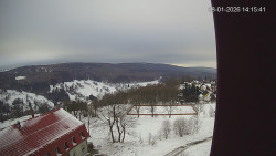 Panorama západ