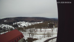 Panorama západ