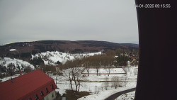 Panorama západ