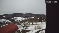 Panorama západ