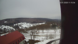 Panorama západ