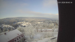 Panorama západ