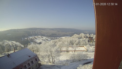Panorama západ