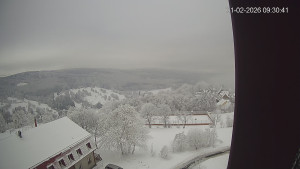 Město Hora Svaté Kateřiny - Panorama západ - 1.2.2026 v 09:30 Město Hora Svaté Kateřiny - Panorama západ - 1.2.2026 v 09:30