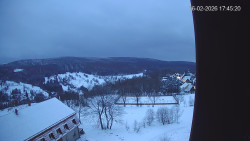 Panorama západ